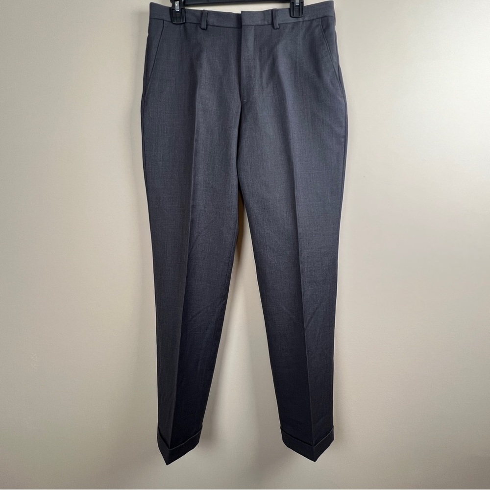 Jos A Bank Men's Classic Gray 100% Wool Pants 37R